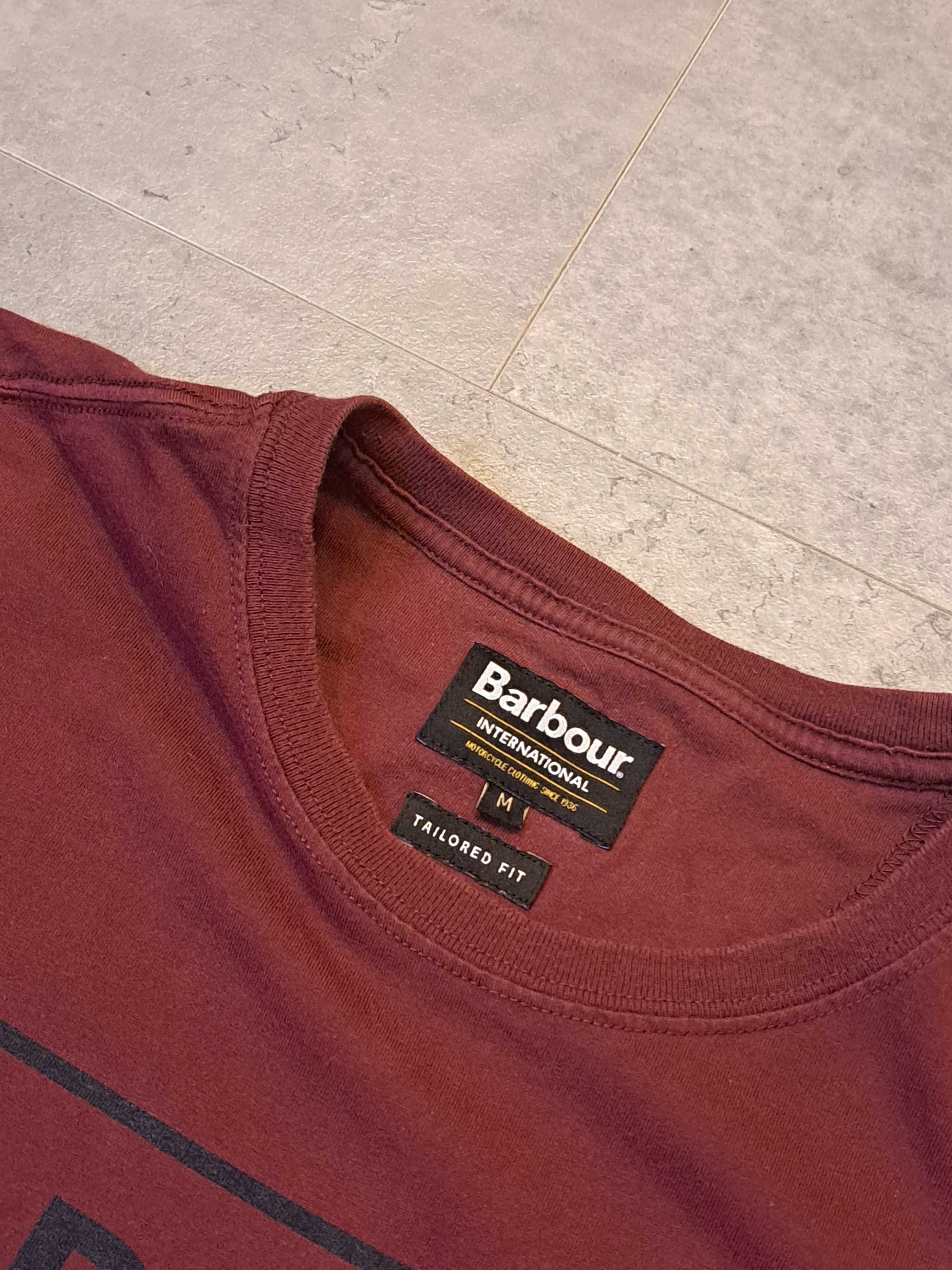 Koszulka Barbour International T-Shirt Duże Logo
