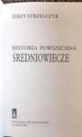 Historia powszechna średniowiecza Jerzy Strzelczyk
