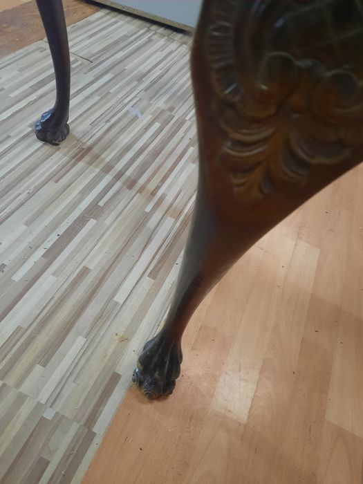 Ława stylizowane nozki bez blatu