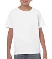 Koszulka dziecięca GILDAN Heavy Cotton biała M