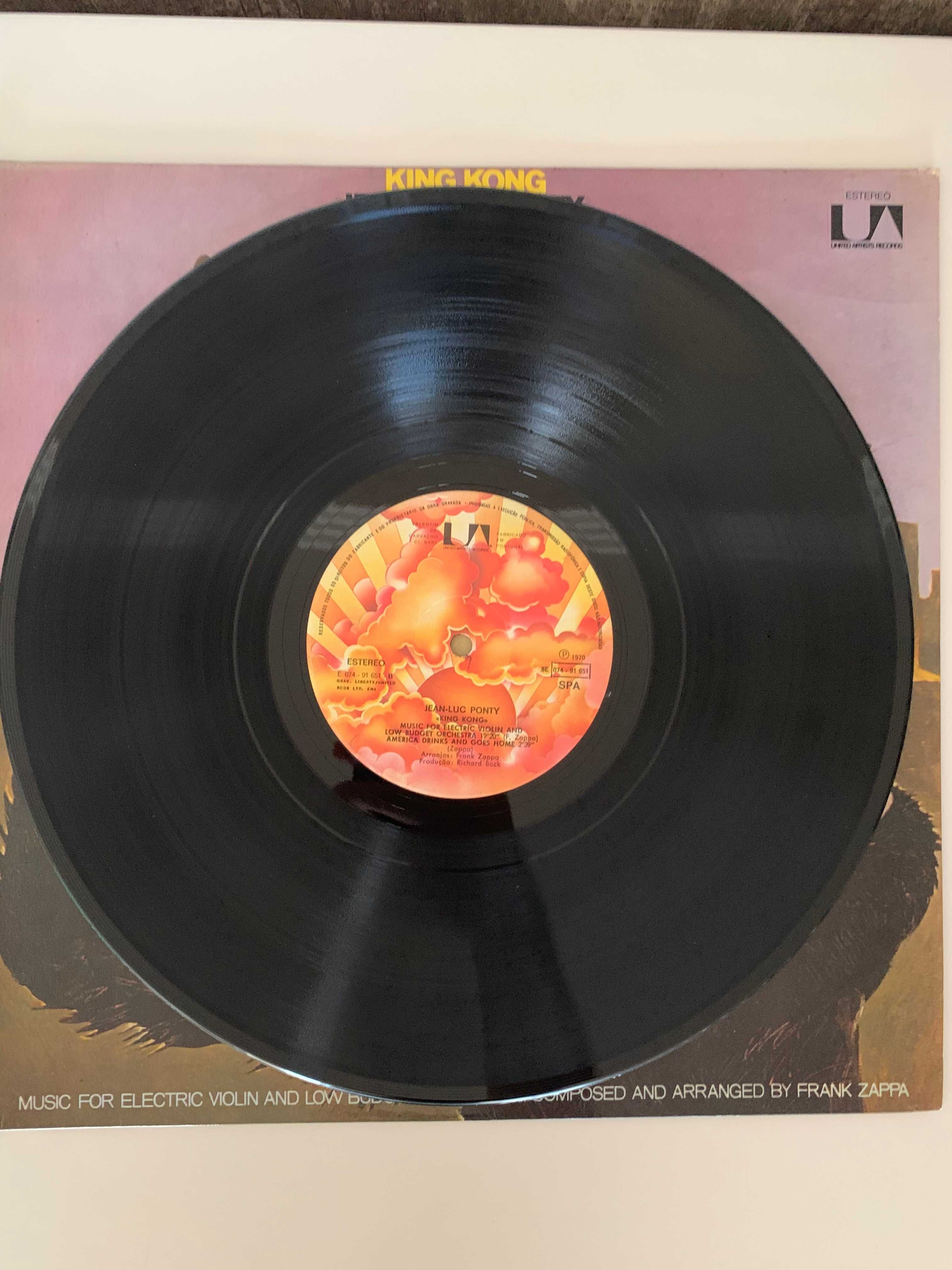 Disco Vinil - Jean-Luc Ponty	- King Kong