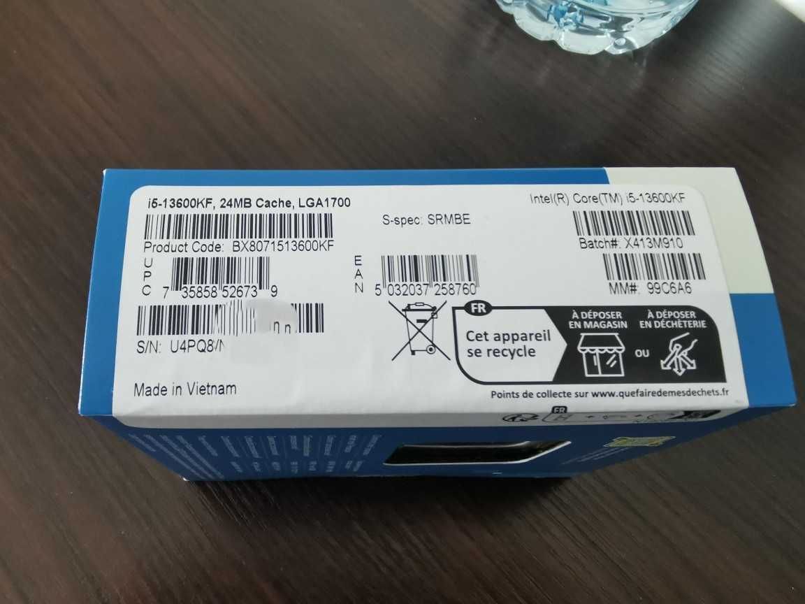 NOWY Intel Core i5 13600Kf 5.1 Ghz BOX 3 lata gwar. producenta