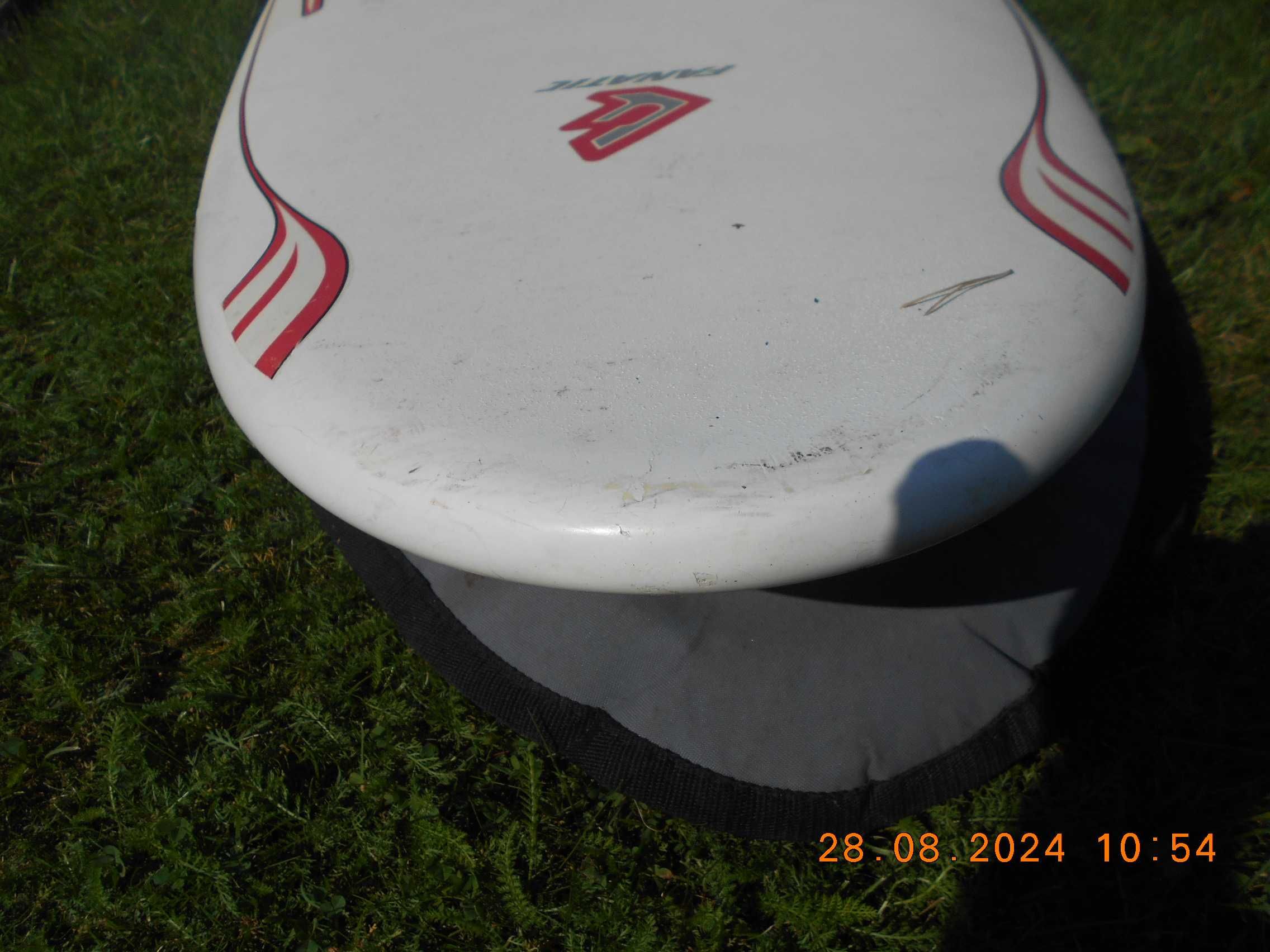 deska /zestaw windsurfingowa FANATIC SHARK 145 L i pędnik Naish 7,3 m