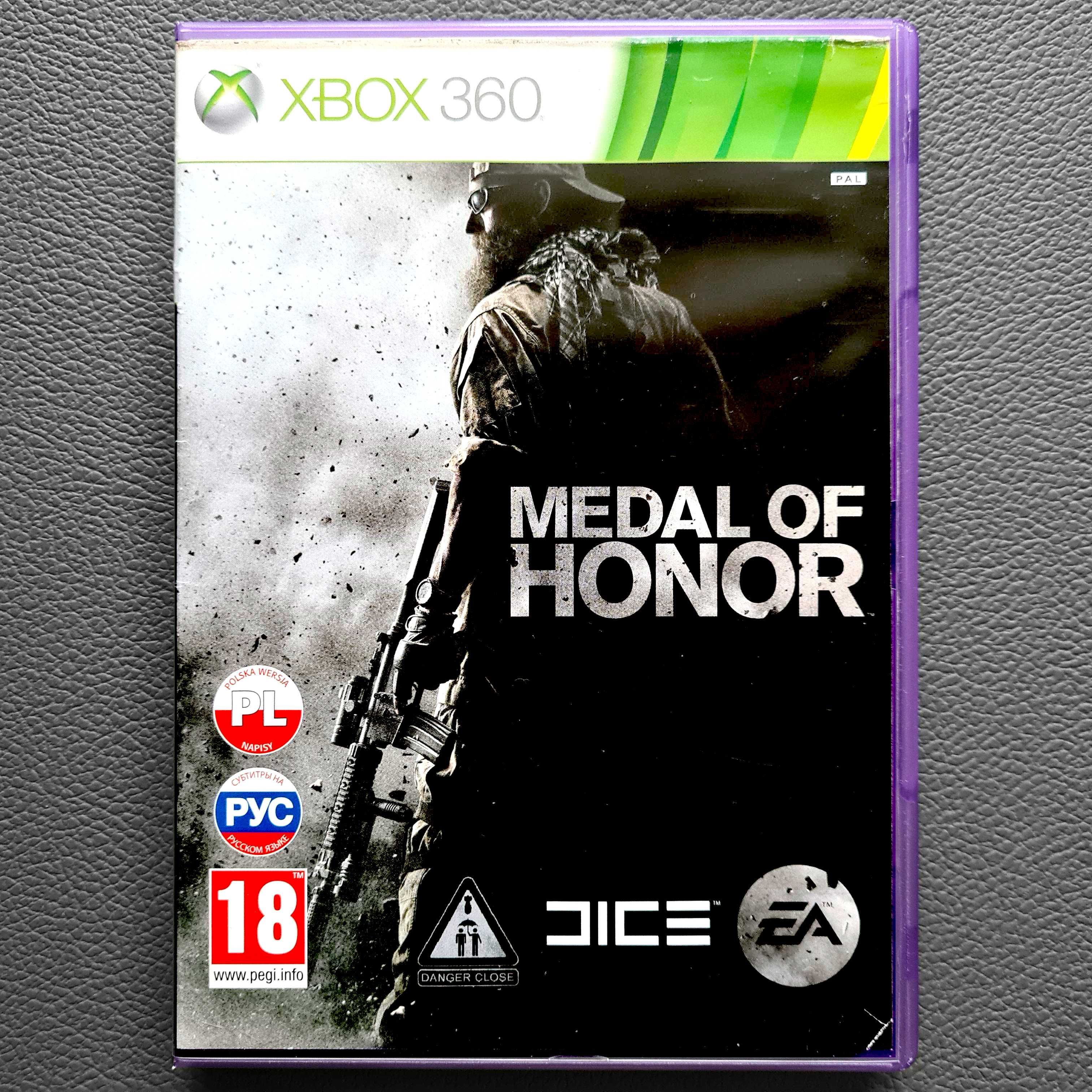 Medal Of Honor PL Xbox 360 MoH Polskie Napisy Pudełkowa