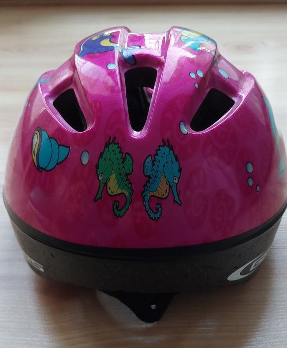 Kask na rower hulajnogę rolki dla dziewczynki