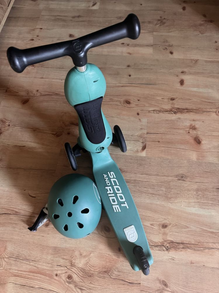 Scoot and ride rowerek i hulajnoga w jednym