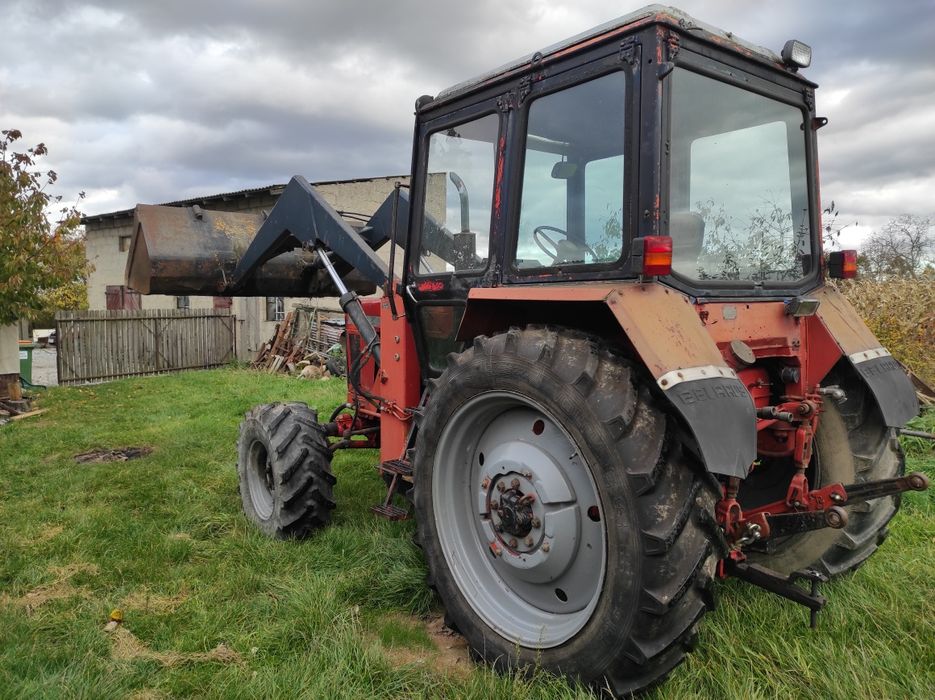 Ciągnik MTZ 82 z turem