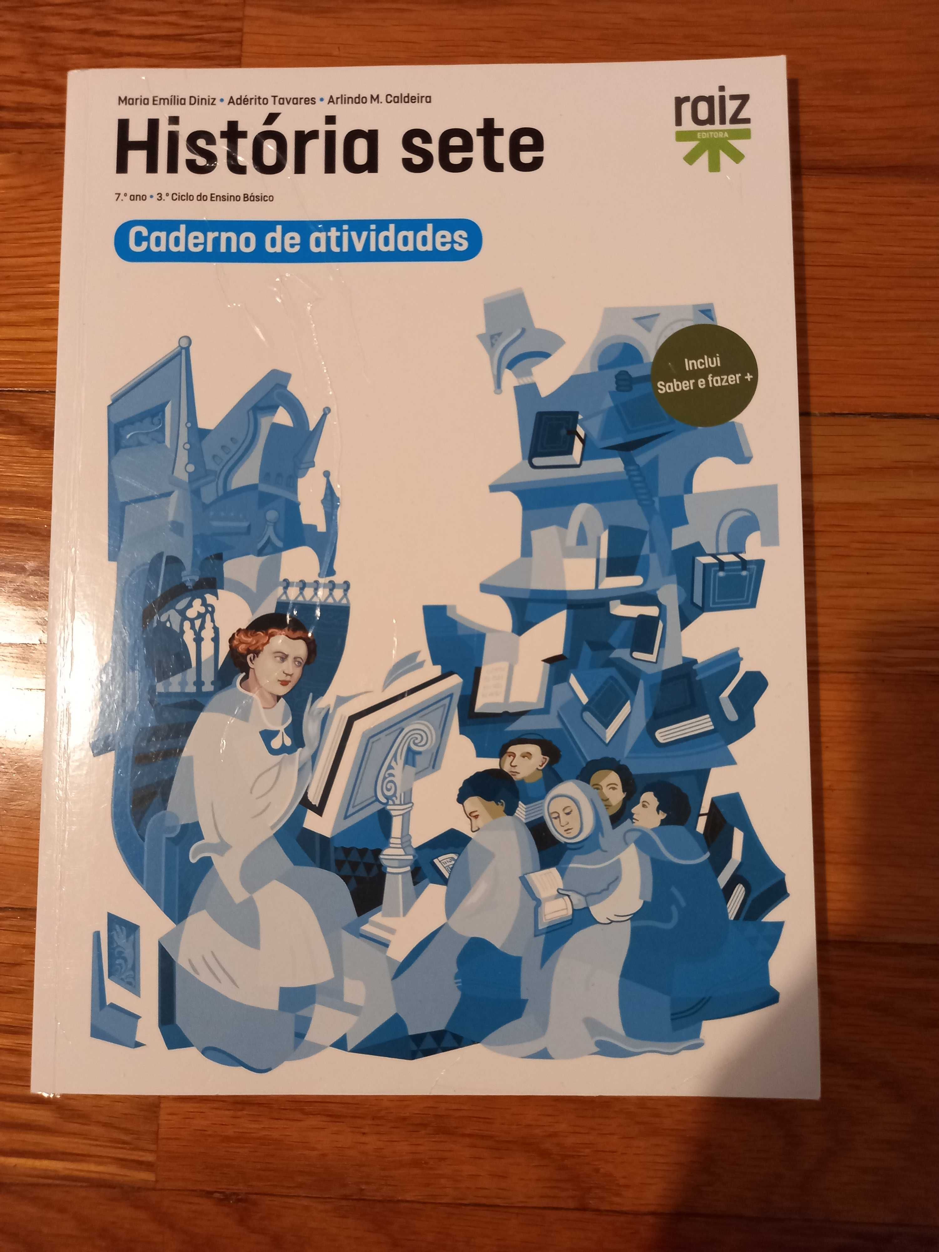 Livro História  7º ano " História 7" (Manual e cad atividades)