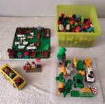 Zestaw LEGO duplo zwierzęta i autobus
