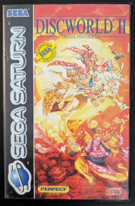 Jogo Discworld II Missing Presumed... !? (Sega Saturn)