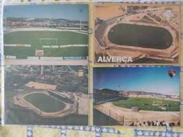 5 postais do estádio do Alverca