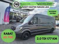 Volkswagen Crafter L4H3 4490 177KM AUTOMAT 4Motion  Furgon silnik: 2,0L 177 KM / automatyczna 8-biegowa 4MOTION