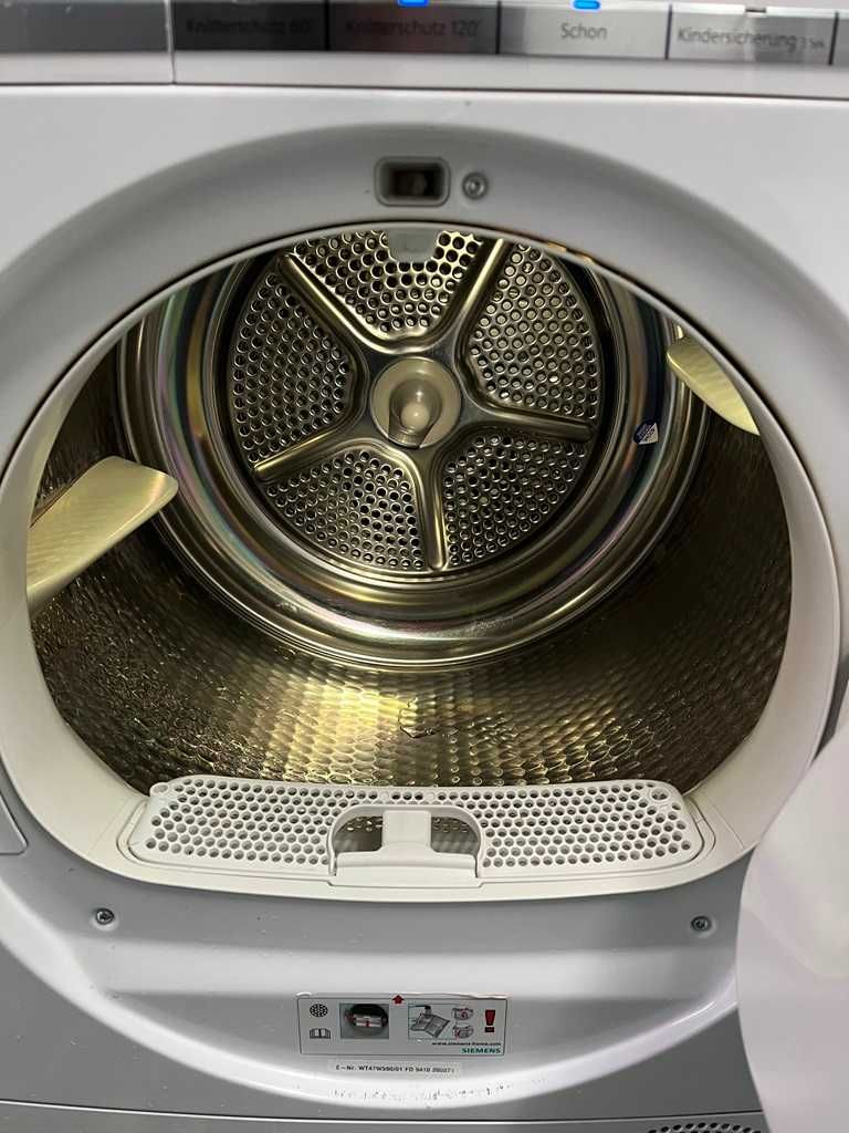 Suszarka z pompą ciepła Siemens IQ790, WT47W590, 9 kg, A++