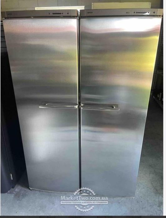 Холодильник + Морозильна камера "Bosch" Нержавіюча сталь (A121101)