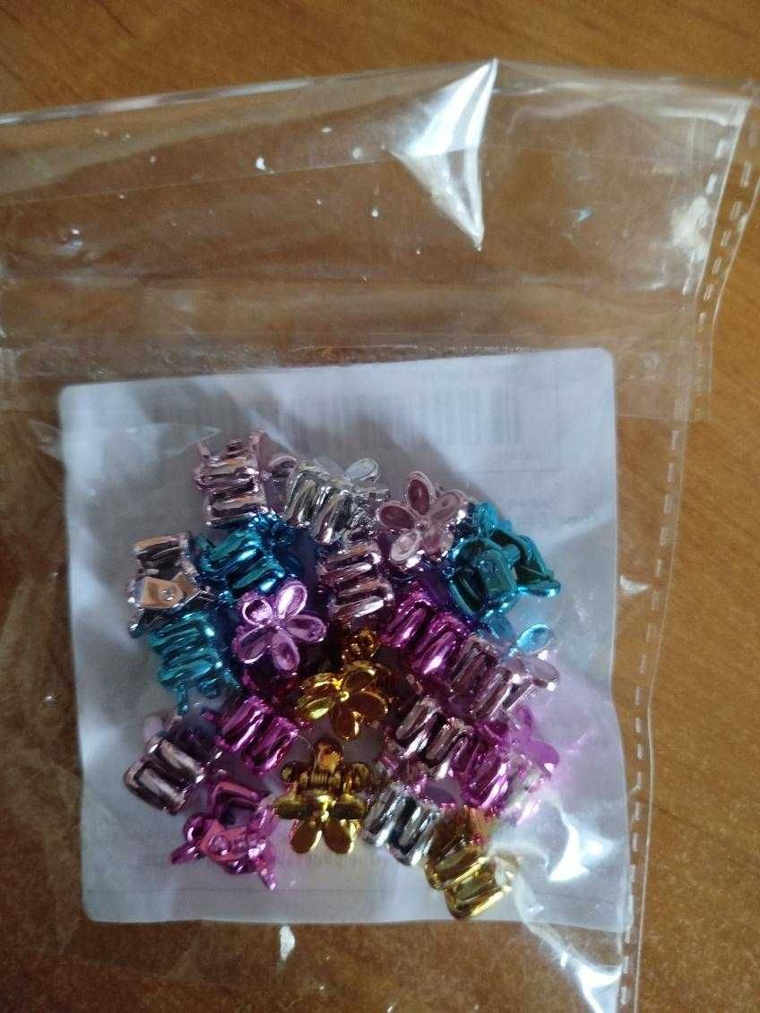 Żabki mini do włosów kpl