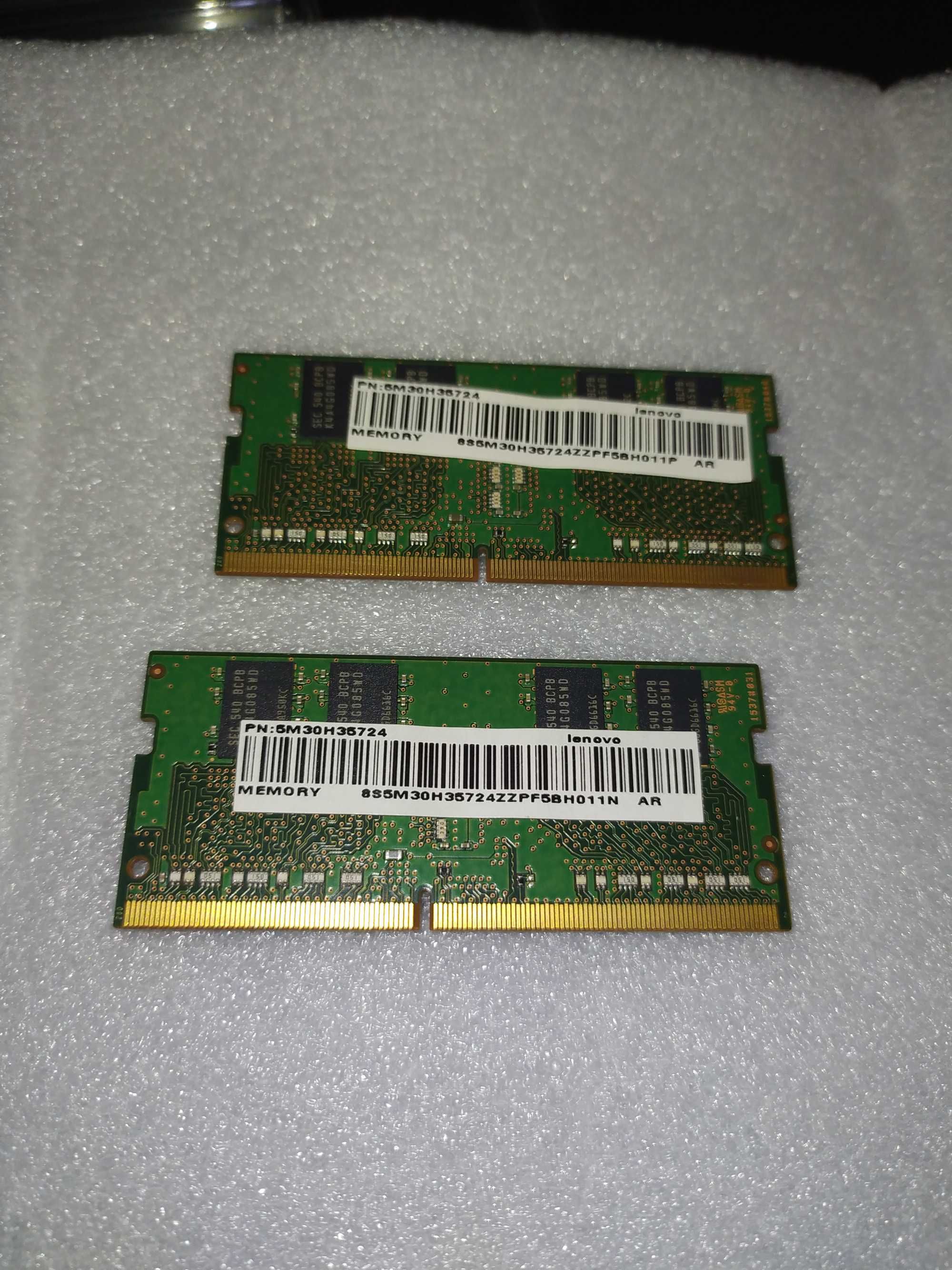 Оперативная память комплект Samsung DDR4 2133 2x 4GB (8ГБ) ноутбучна