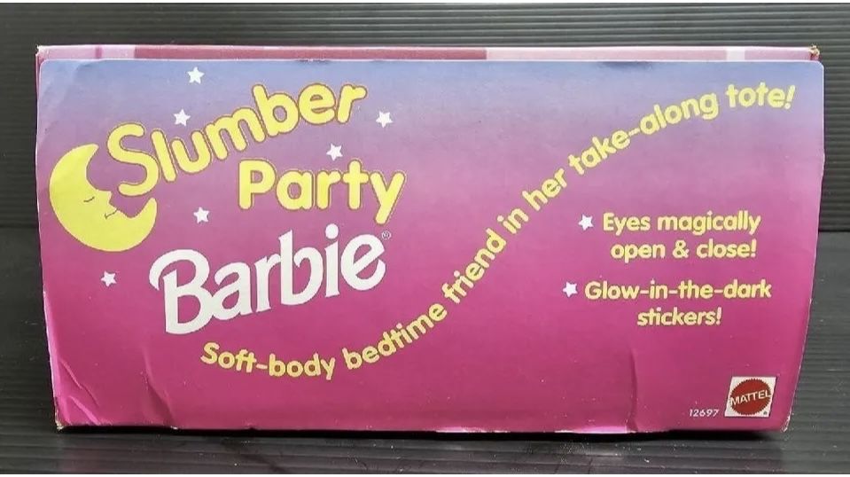 Barbie Slumber Party Christie, Кристи сплюшка Барби мягконабивная
