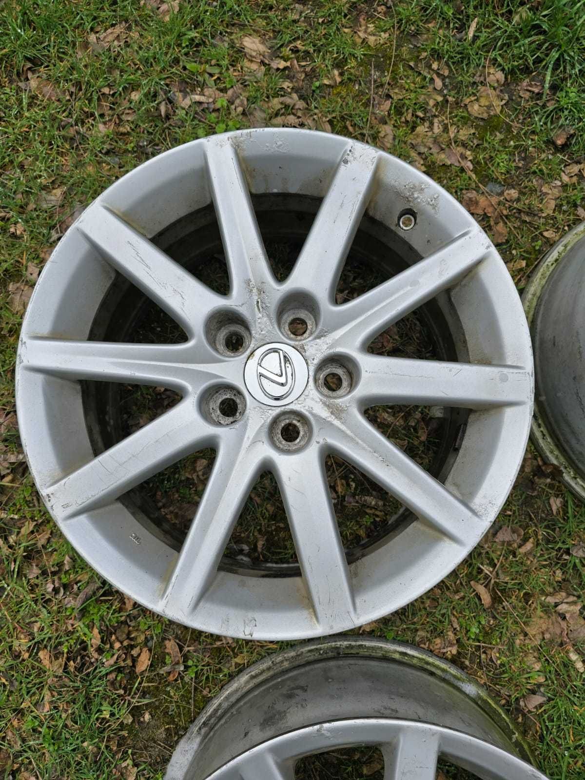 Komplet felg Borbet Lexus Honda Toyota 5x114.3 17 szer 7,5 cala 45 ET