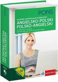 Słownik Uniwersalny Biznesowy Ang-pol, Pol-ang.