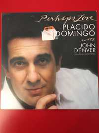 Placido Domingo with Jahn Denver - perhaps love - płyta winylowa