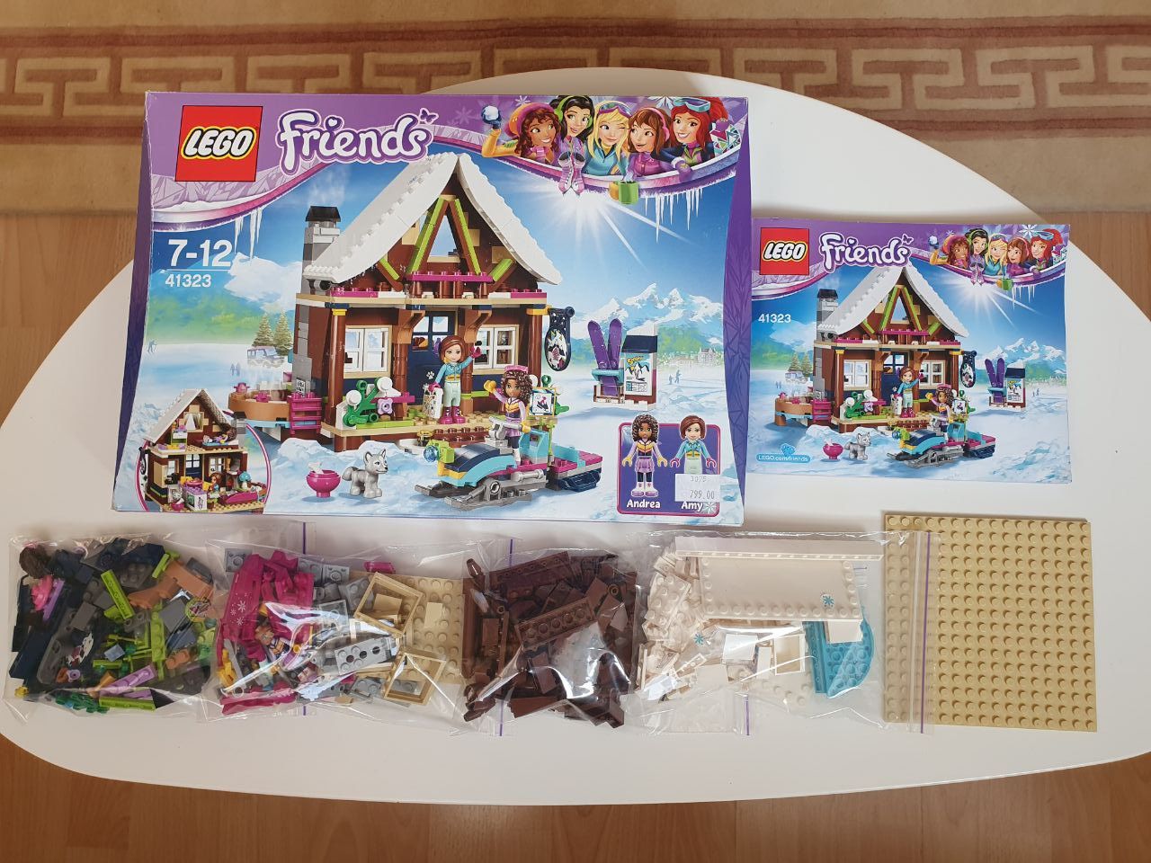 Лего 41323 Горнолыжный курорт, LEGO Friends 41015, 41324, 41339, 10257