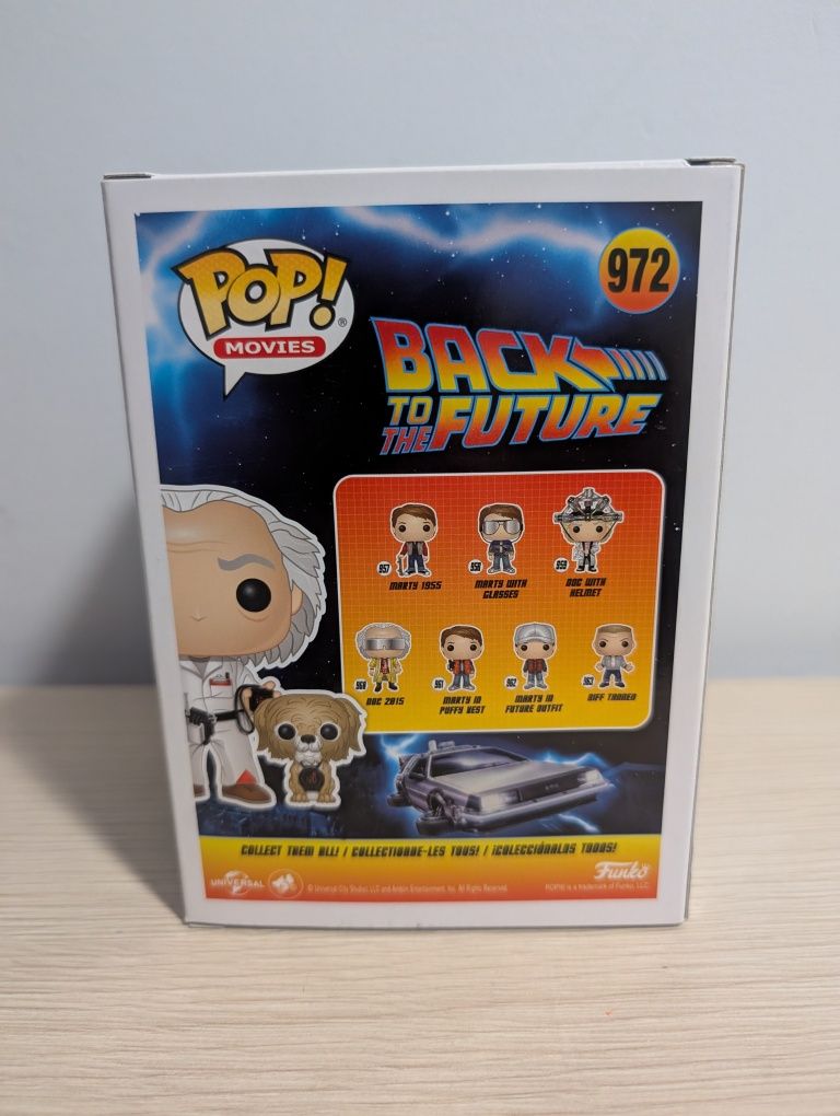 Funko pop Doc & Einstein walmart exclusive 972 back to the future