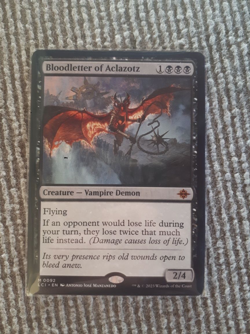 Bloodletter of aclazotz mtg