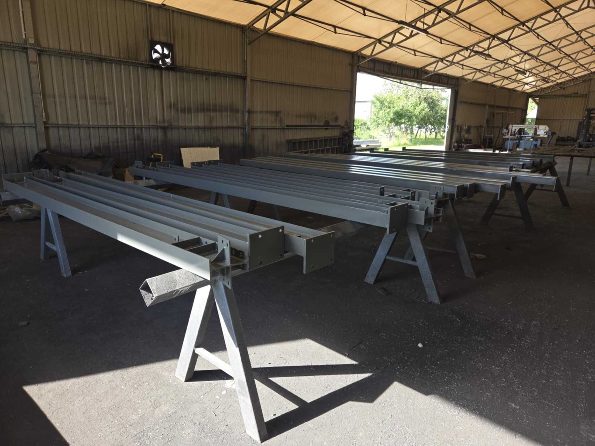 Konstrukcja hali 10x20x5m - kompletna