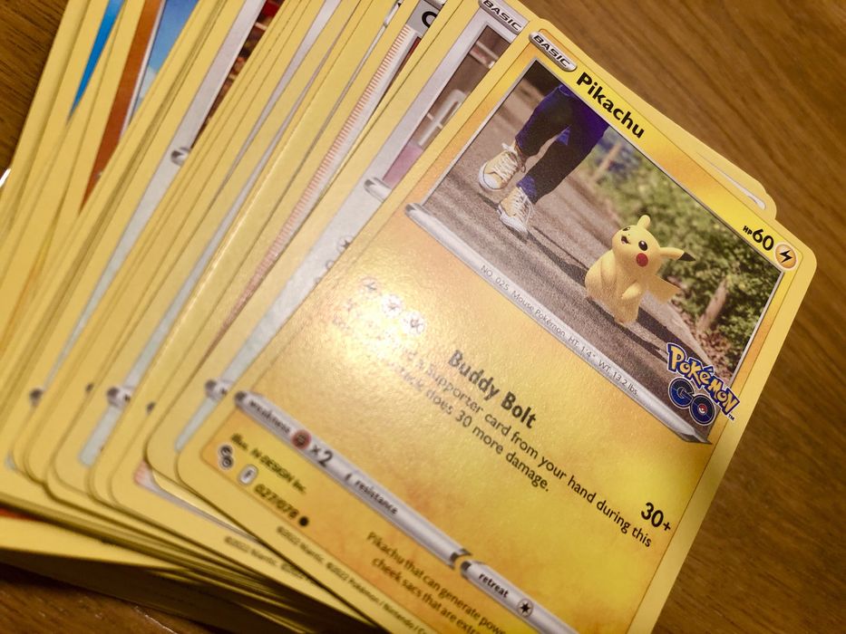 30 Cartas Pokémon GO NOVAS !!!