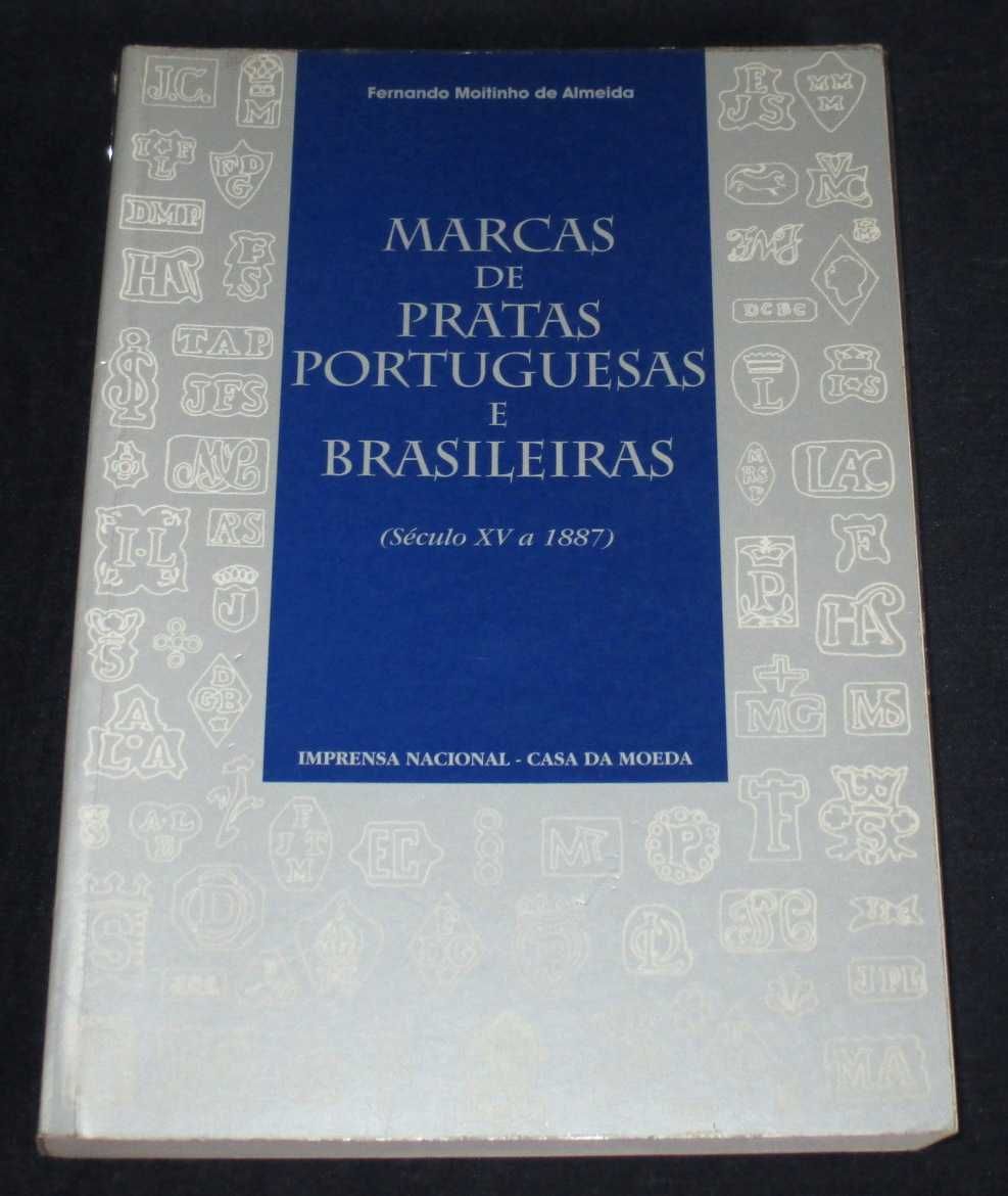 Livro Marcas de Pratas Portuguesas e Brasileiras