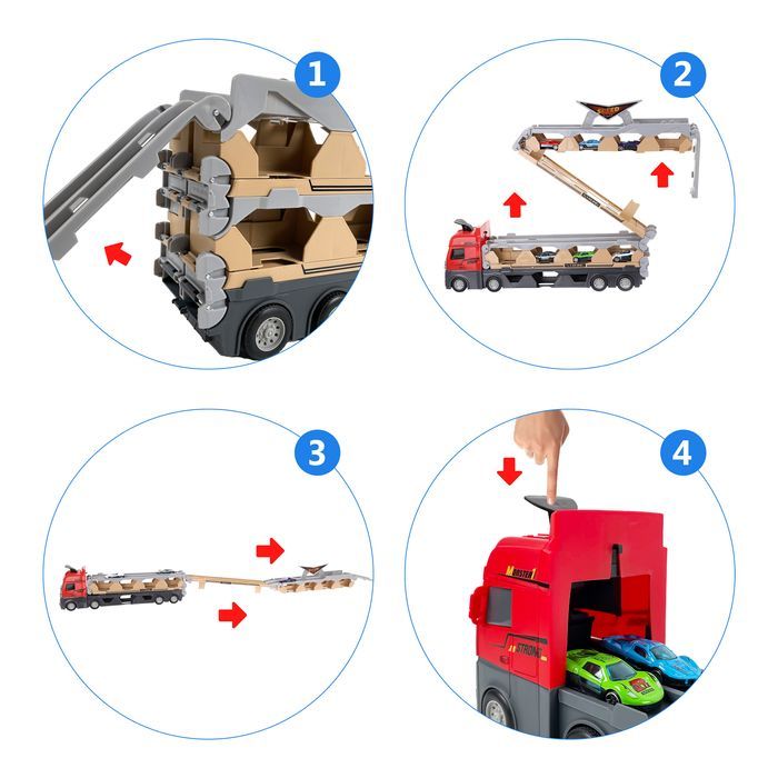 ciężarówka katapultowa transporter laweta