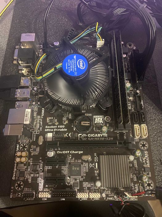 Комплект Gigabyte H81M-S2H + Intel Celeron G1840 + DDR3 - 8GB