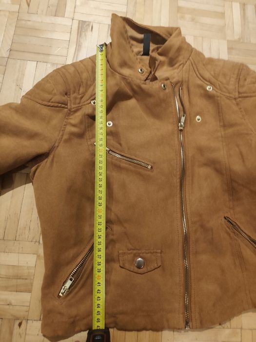 Kurtka ramoneska musztarda camel M 38