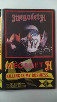Megadeth Killing Is My Business kaseta MC