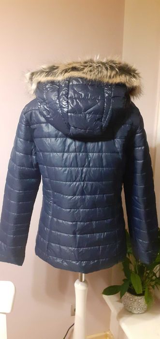 Nowa kurtka przejsciowa z odpinanym kapturem, L