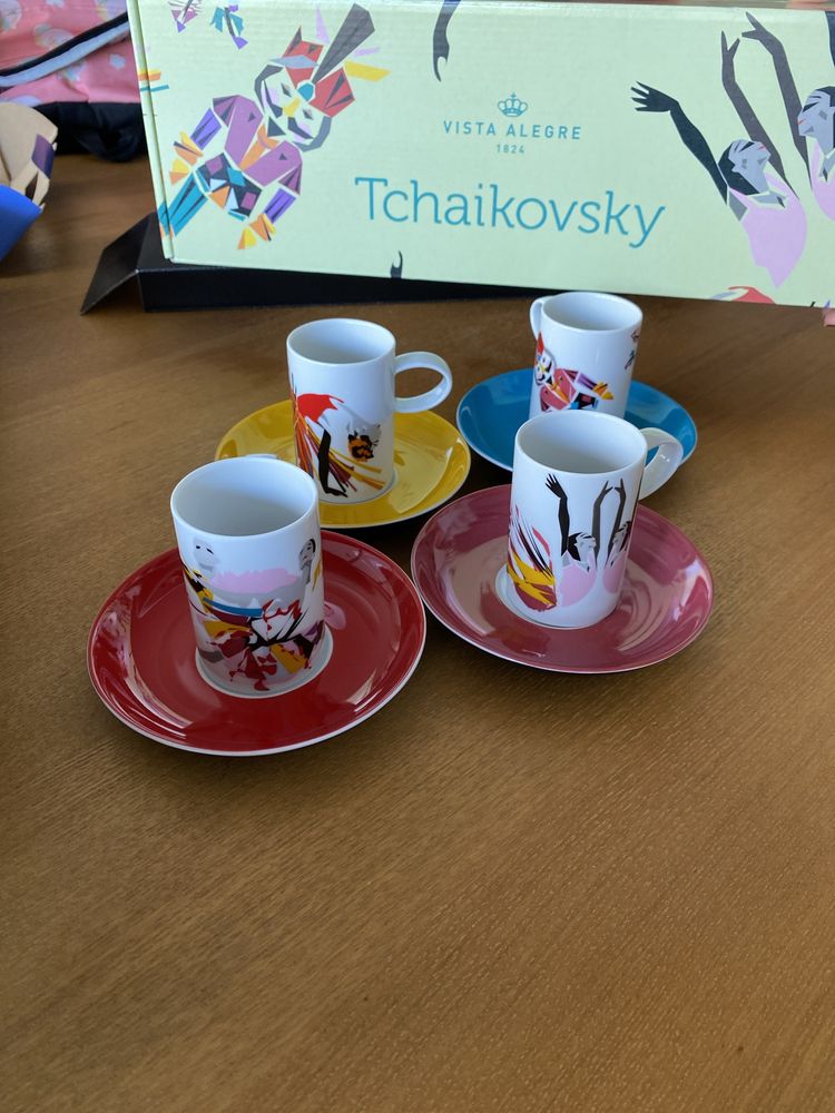 Chávenas de café Vista Alegre - Tchaikovsky