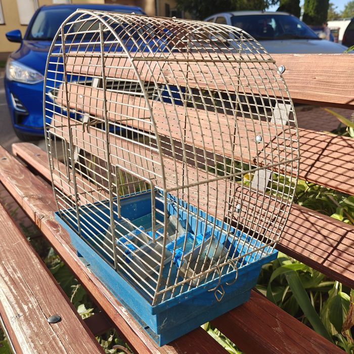 Klatka dla ptaków kanarka kanarków