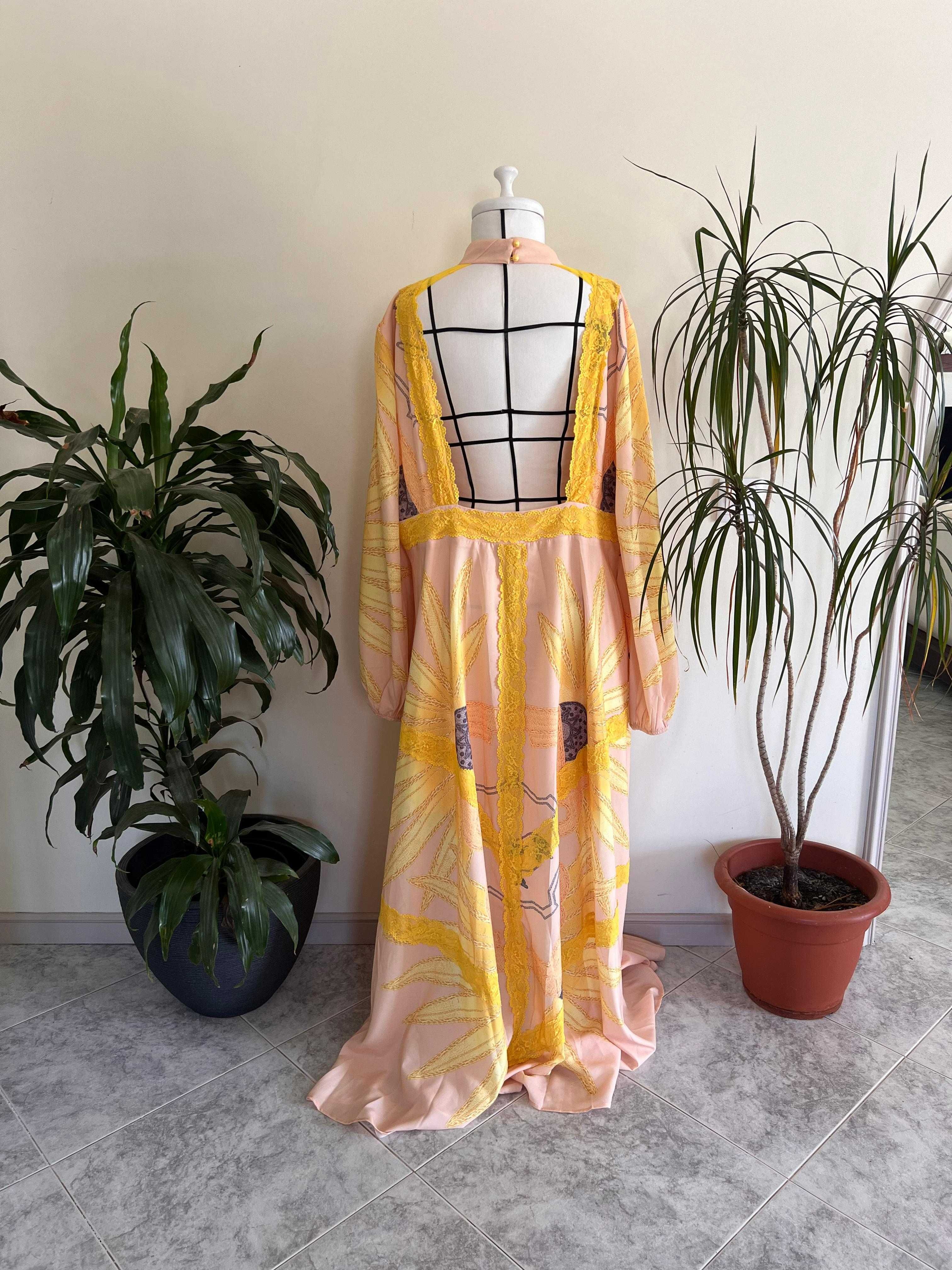 vestido comprido moderno
