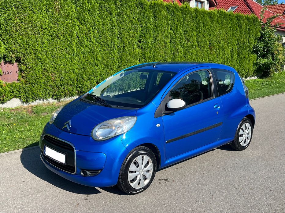 Citroen c1 lift 2010r*Klimatyzacja*Wspomaganie*nowe opony*piękny*