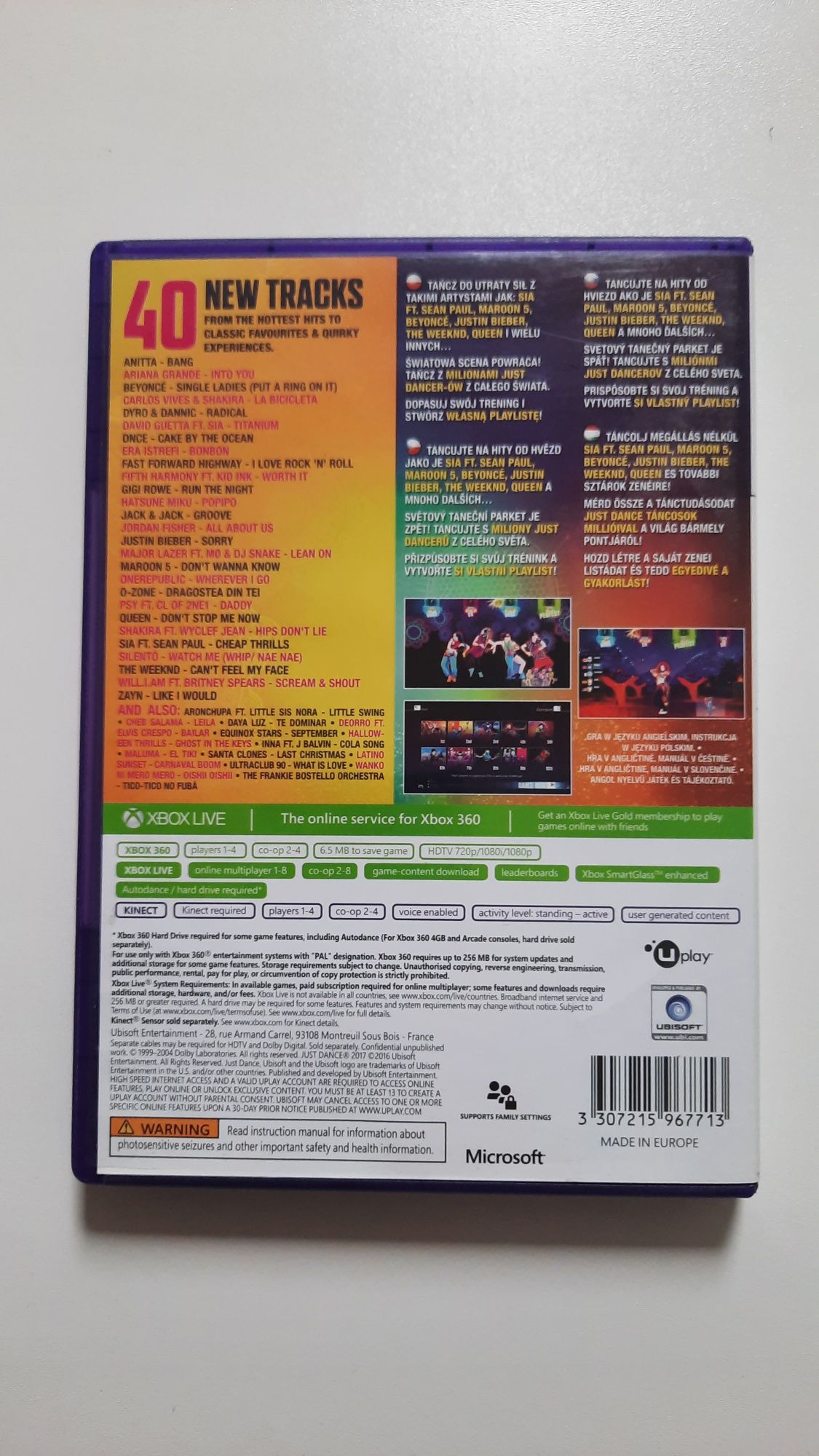 Just Dance 2017 bdb stan gra xbox 360 .
