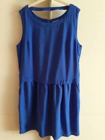 Niebieska sukienka XL