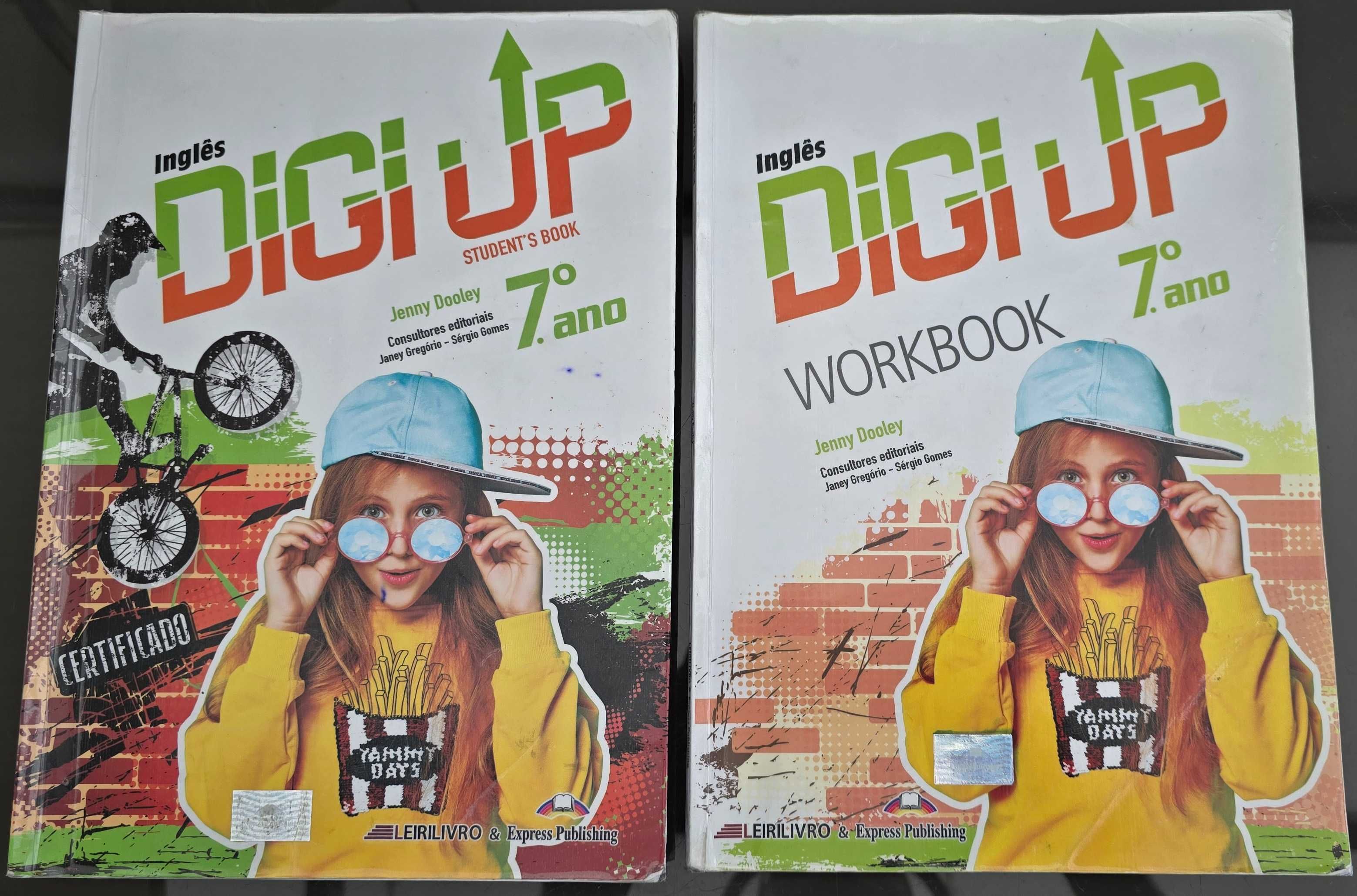 Livro + Workbook - DIGI UP 7º ano (Inglês)