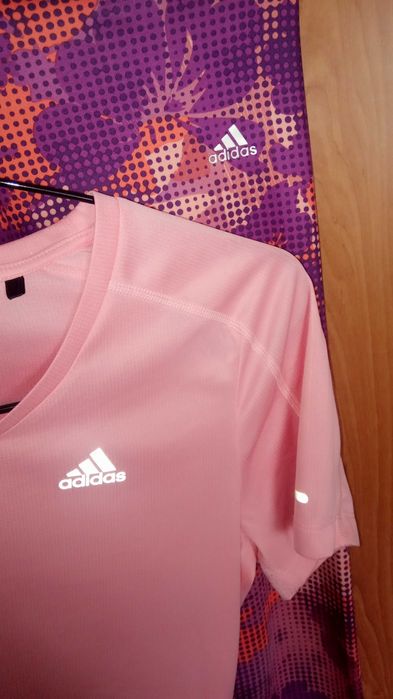 ADIDAS Nowy zestaw sportowy leginsy+koszulka od 10 lat wzwyż w.156-164