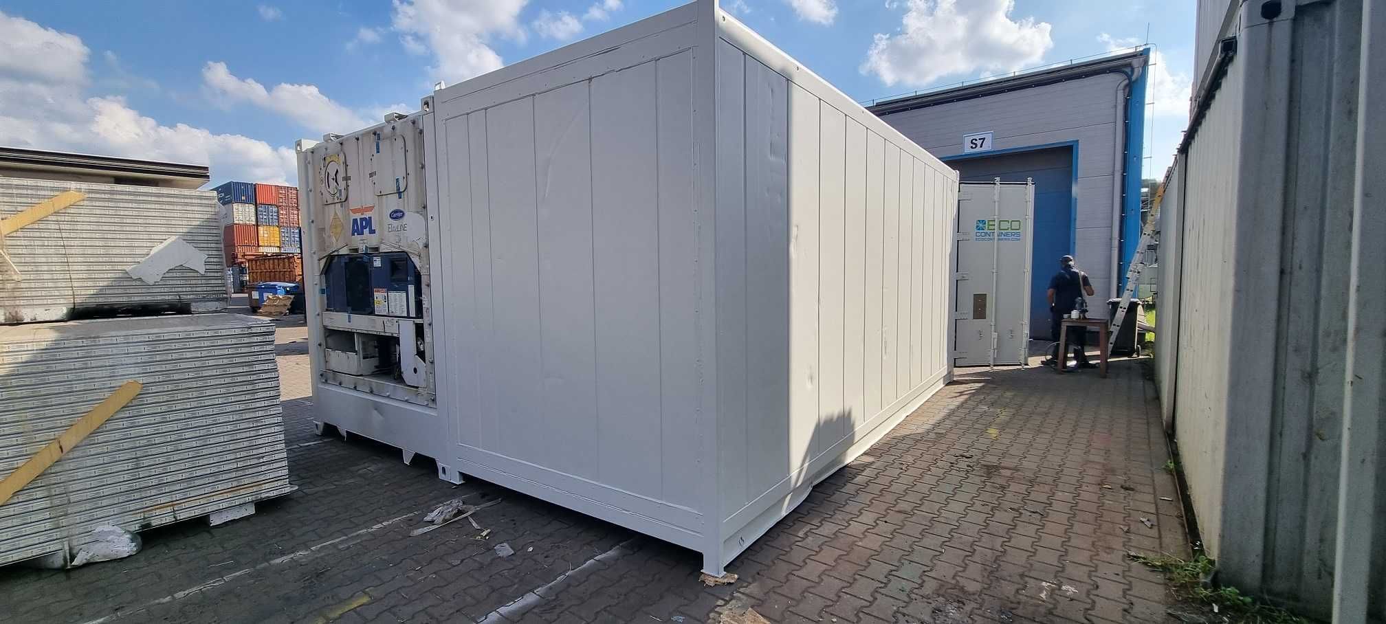 I Superstore kontener chłodniczy chłodnia magazyn 2x20'HCRF - Gdańsk