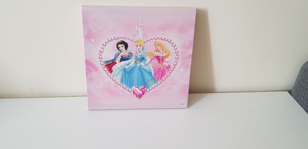 Obraz / obrazek na ramie dla Królewny Disney