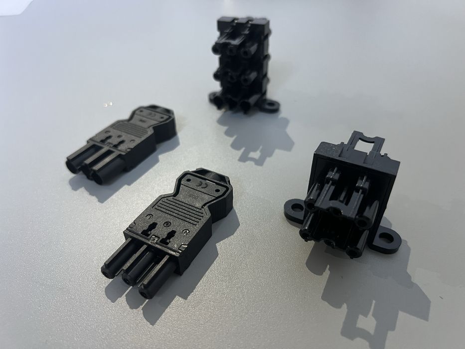 Fichas Eletricas GTS 18 e Adaptadores Diversos