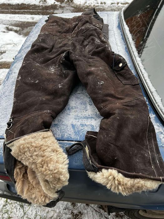 Комбинезон (Ползуны) зимние меховые