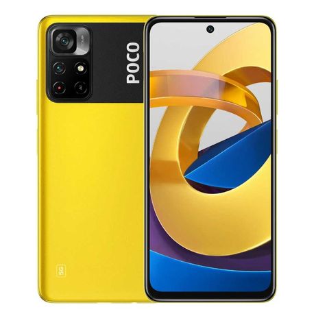 Xiaomi Poco M4 Pro 5G 128Gb + 6Gb Amarelo- Redmi note 11 S X3 F3 Mi 12
