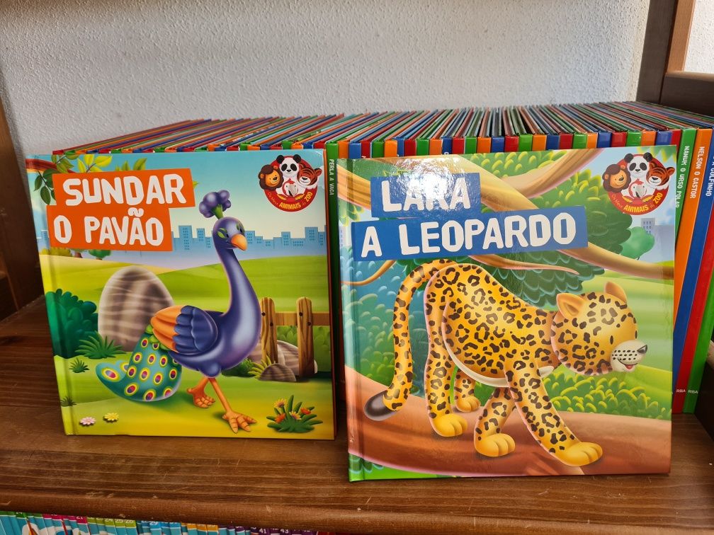 Colecção de livros Os Meus Animais do Zoo