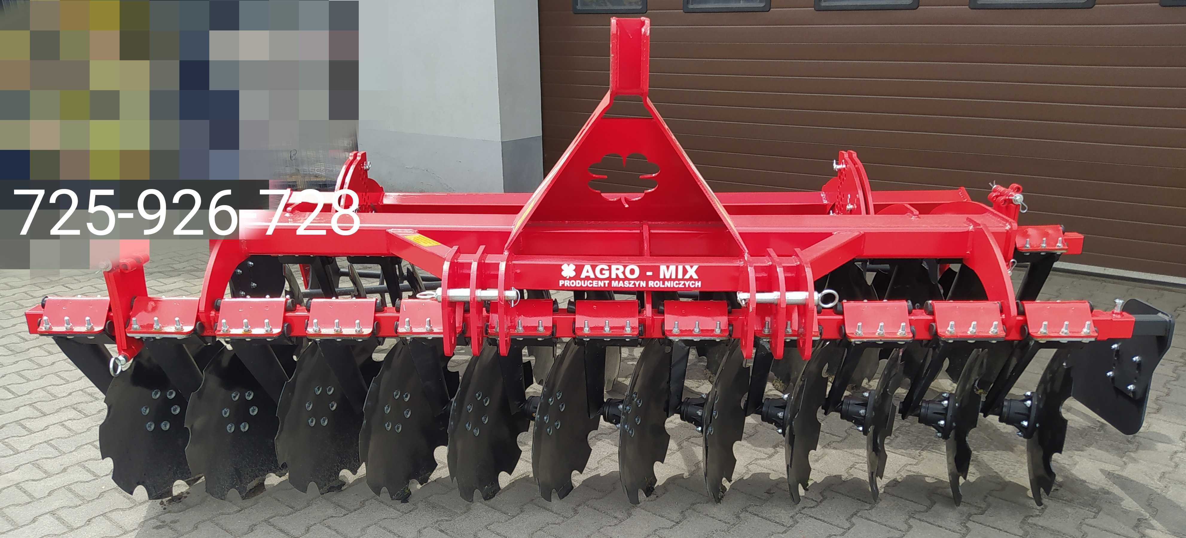 Brona talerzowa AGRO-MIX od 2.5 m! Transport cały kraj! Wysoka jakość!